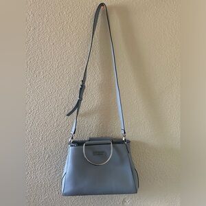 GUESS light blue satchel